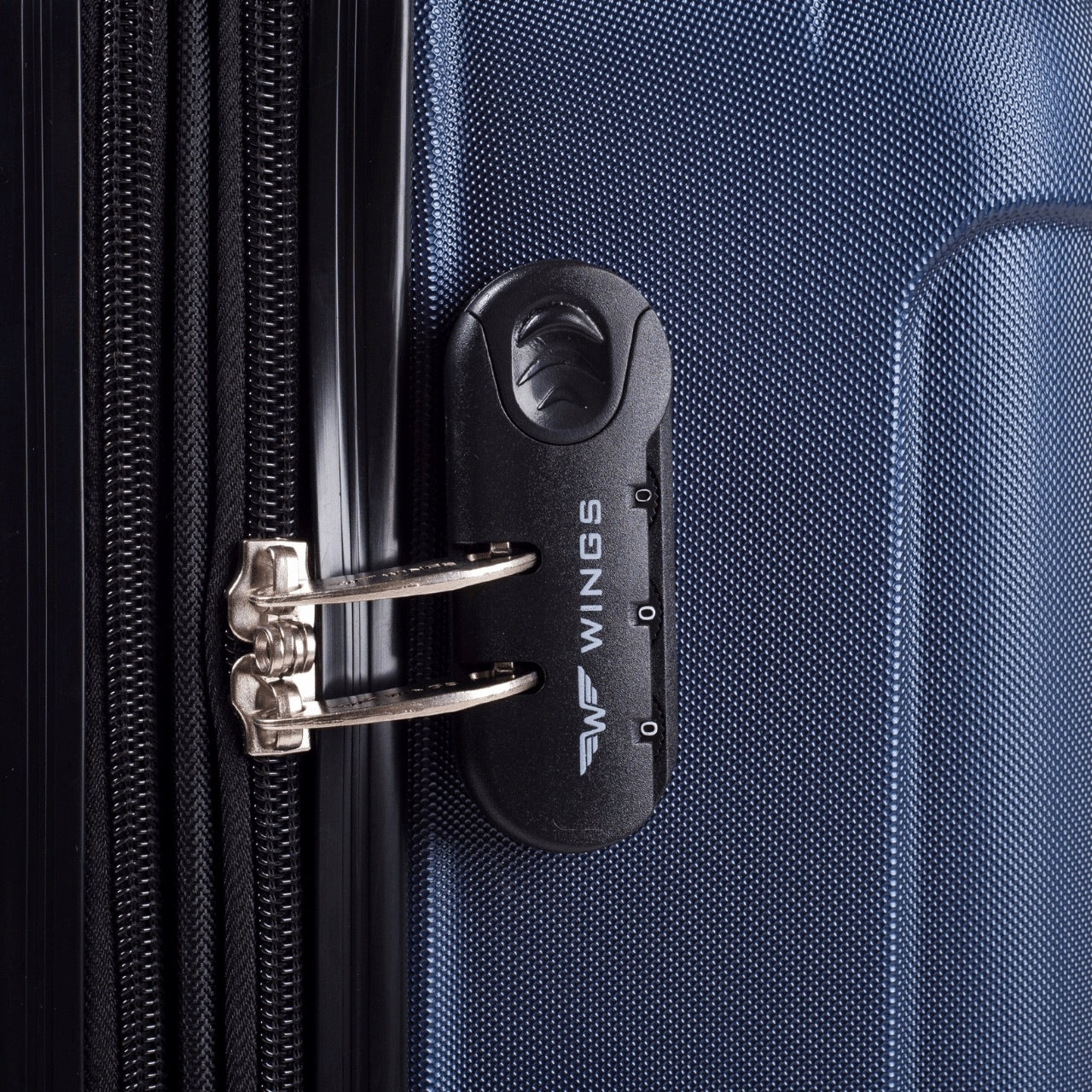 Suitcase WINGS luggage medium 24 hard ABS+ on wheels hard resistant Model 2011