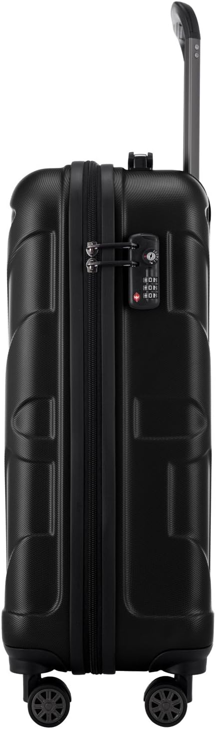 Suitline Handheld Suitcase on Studs 34 l Black Hard Cabin Width (longer edge) 35 cm