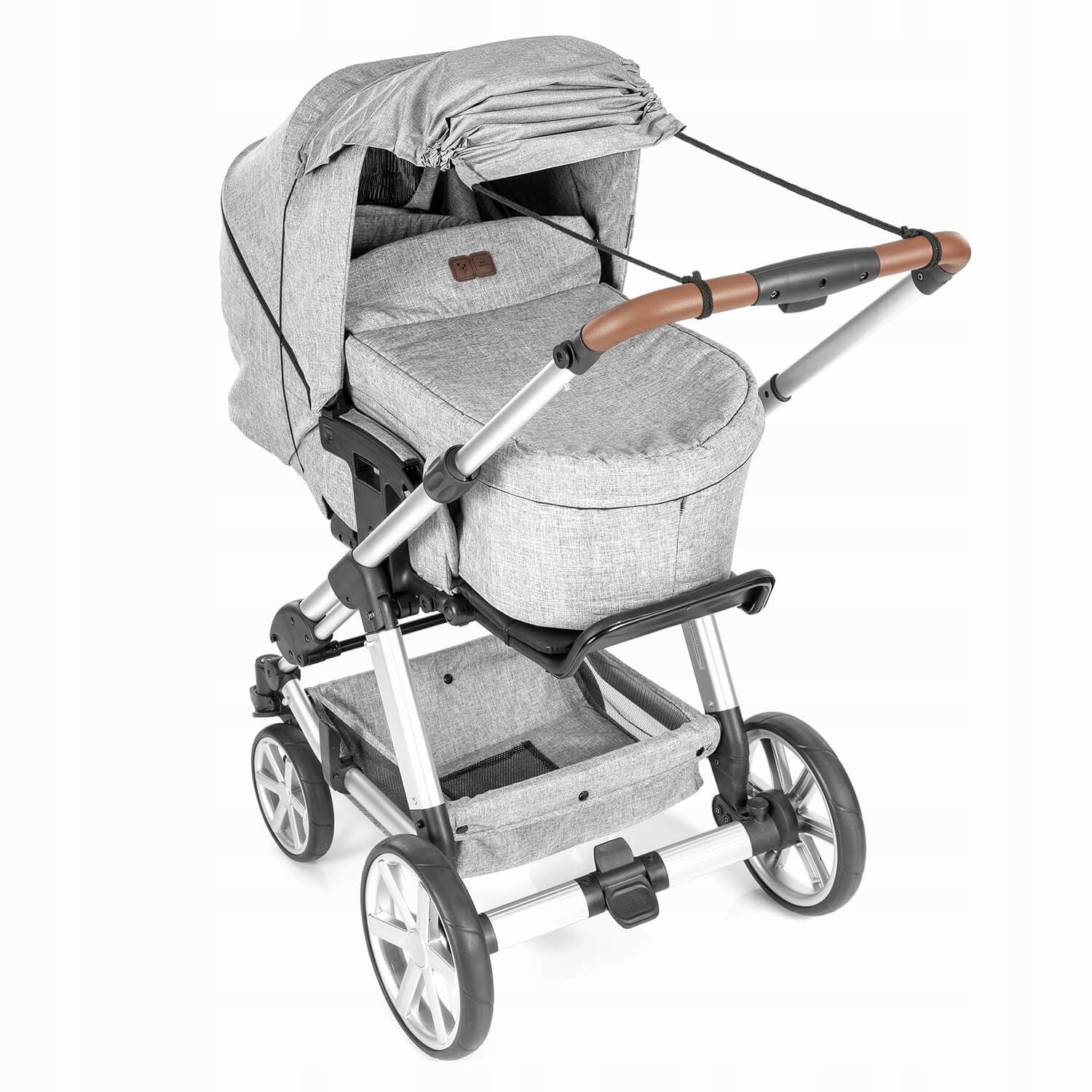 Sun visor for stroller grey UV UPF 80+ ShineSafe REER Brand Reer