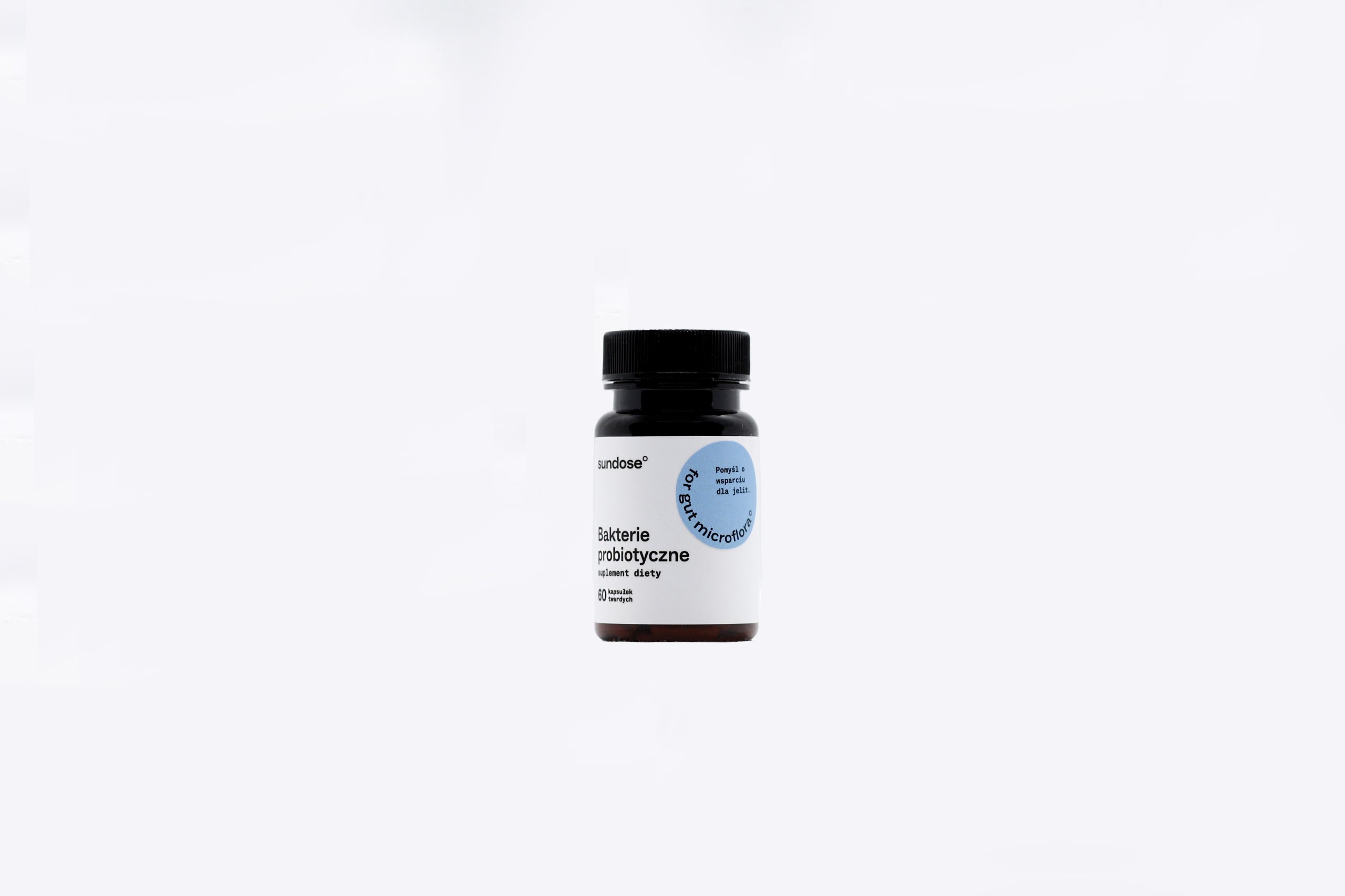 Sundose For Gut Microflora probiotic bacteria 60 kaps. Packaging status original