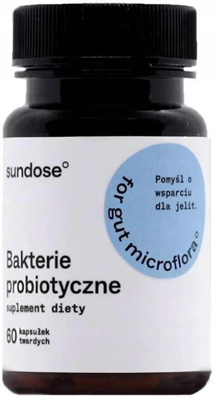 Sundose For Gut Microflora probiotic bacteria 60 kaps.
