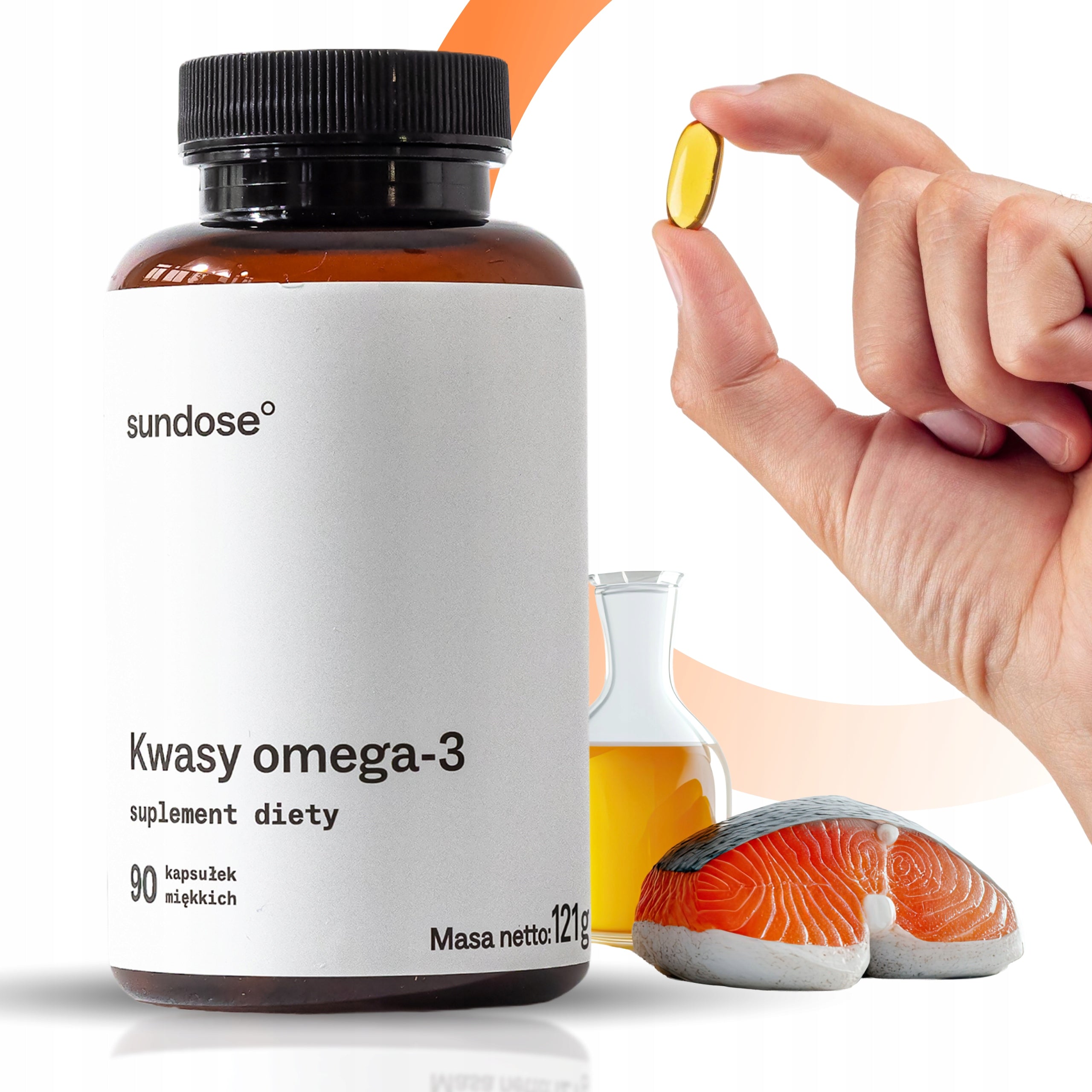 Sundose° OMEGA 3 ACIDS Longevity, Heart and Brain Health - 90 Pack