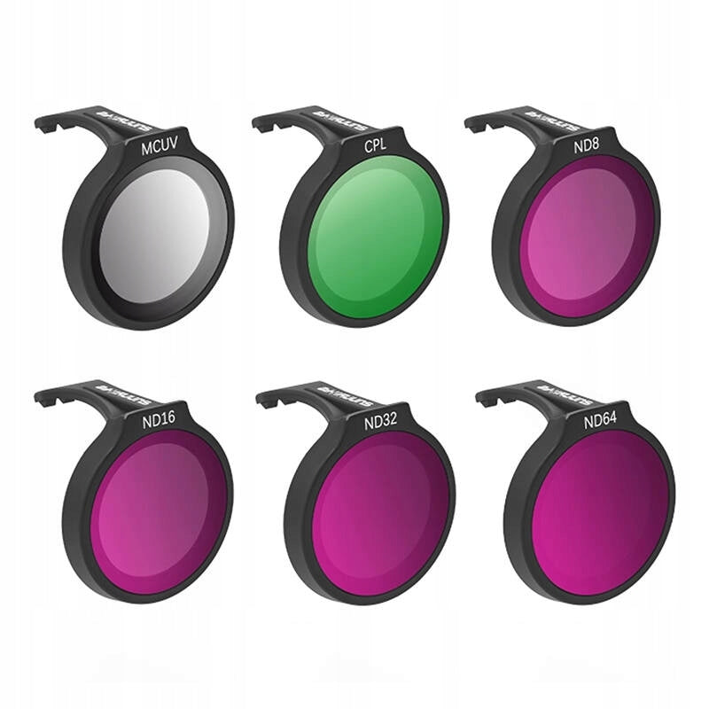 Sunnylife Set of Three Effect Filters CPL ND8 ND16 For Dji Neo 1 Drone