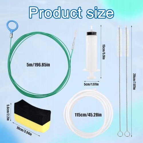 Sunroof Drain Cleaning Brush 5m Auto Tool Kit Manufacturer code Bez marki