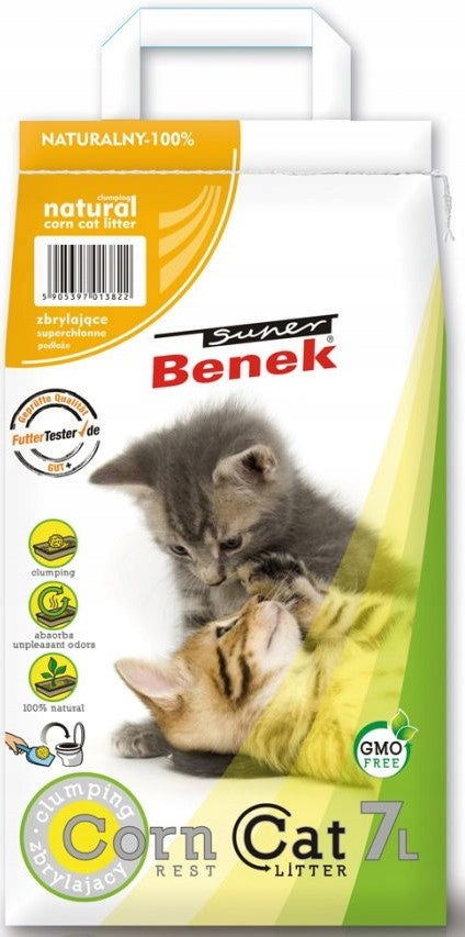 Super Benek Corn Cat Golden 7L Brand Super Benek
