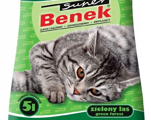 Super Benek Standard Green Forest Active 5L Product weight 4.2 kg
