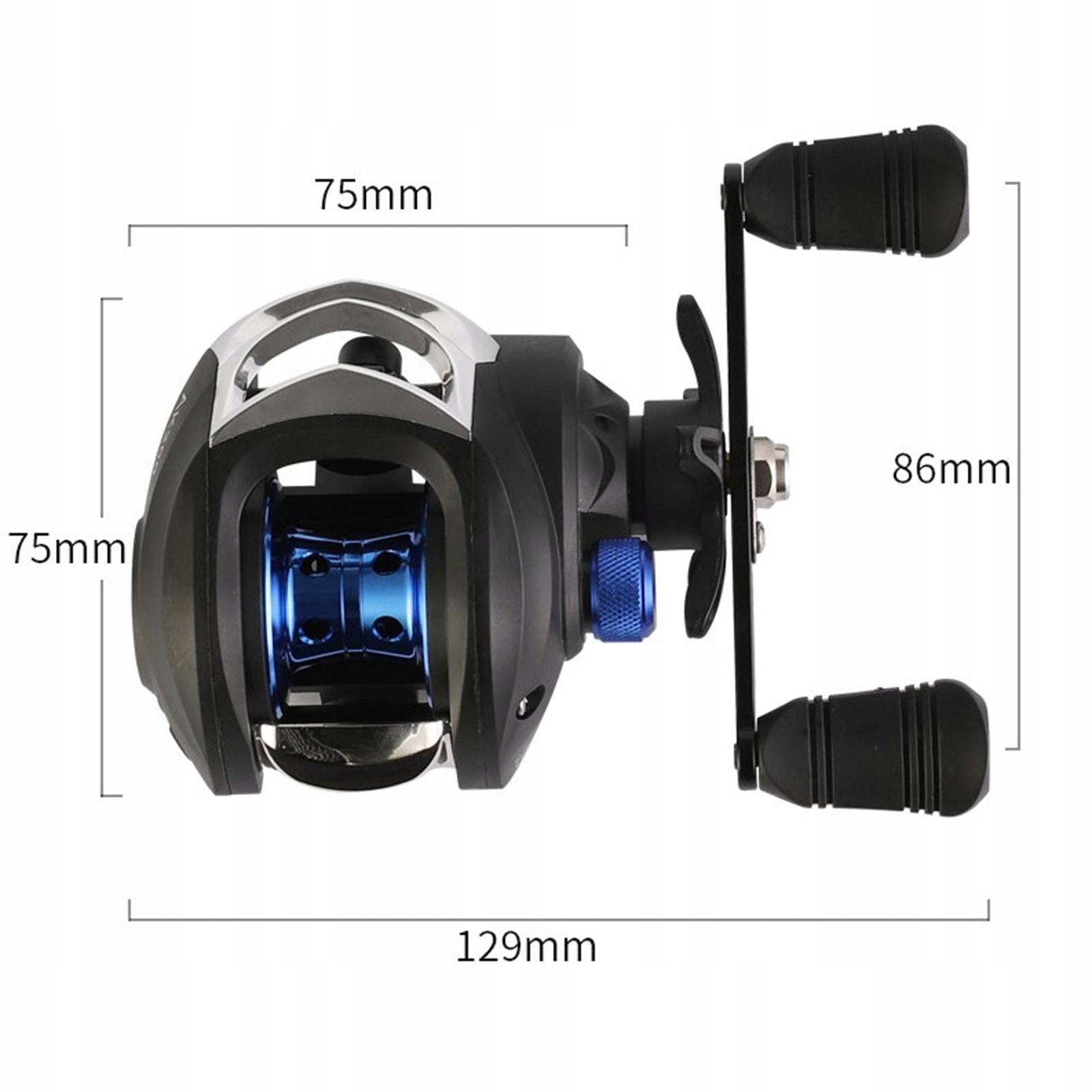 Super Compact casting reel 8kg Maximum resistance for Brand no brand