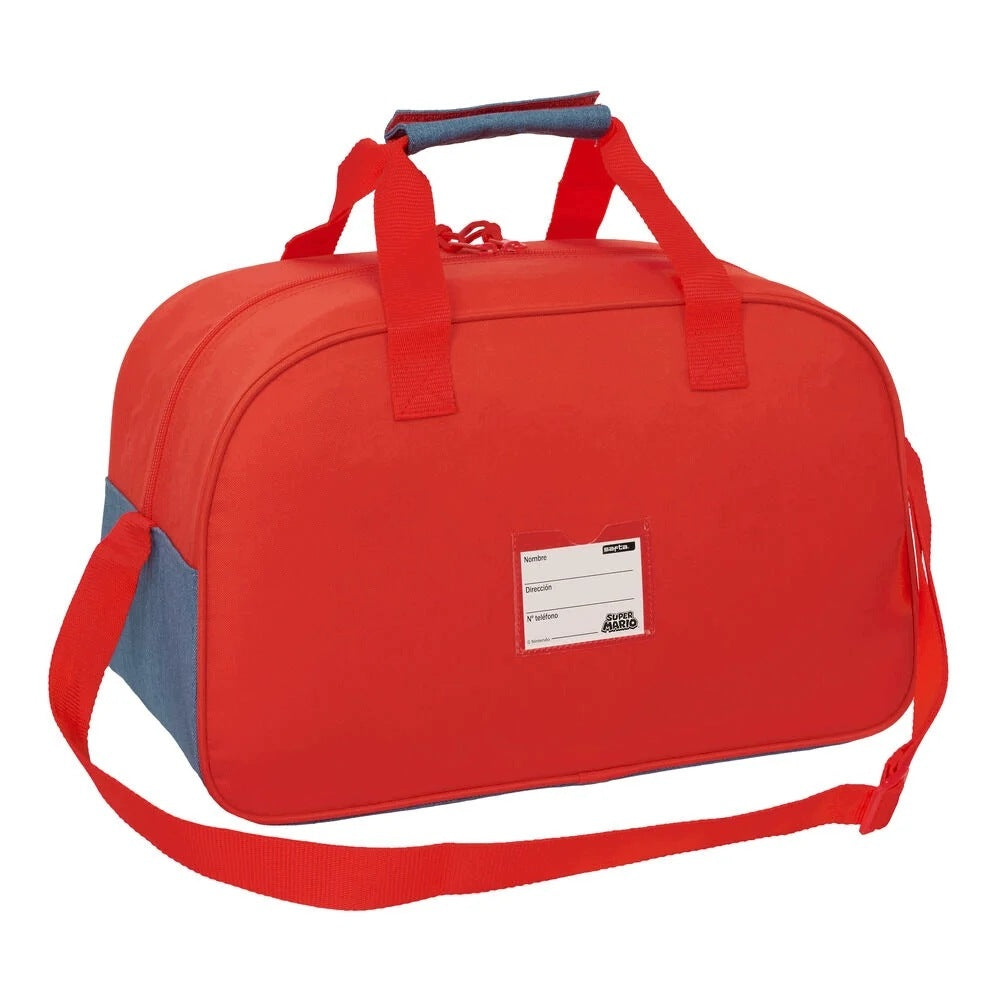 Super Mario 40 cm sports bag for training, swimming pool and trips Brand Safta