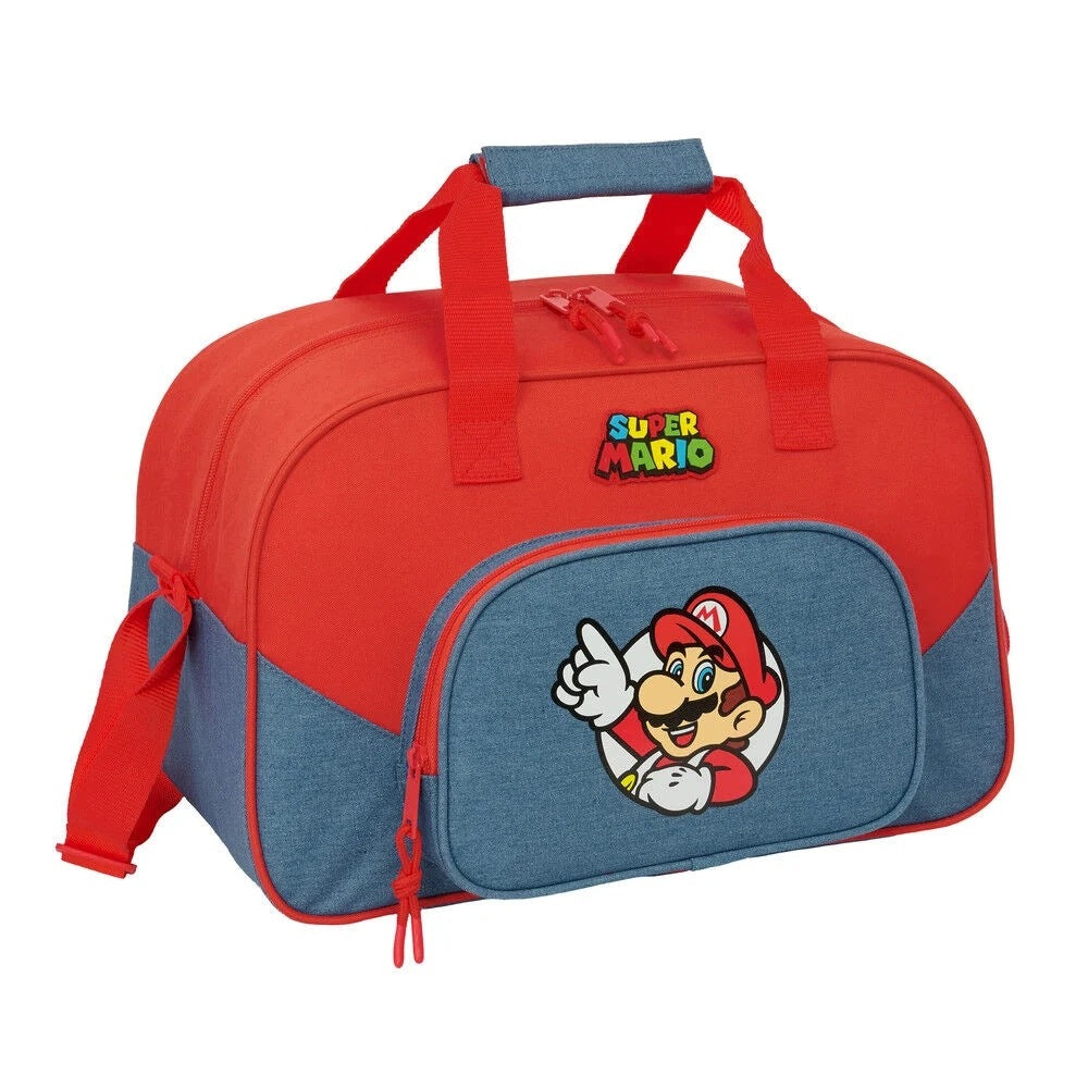 Super Mario 40 cm sports bag for training, swimming pool and trips