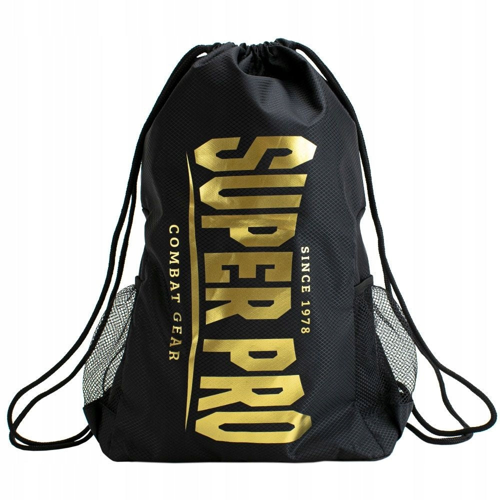 Super Pro School Shoe Bag Backpack for Sports Training Equipment on wf Color black