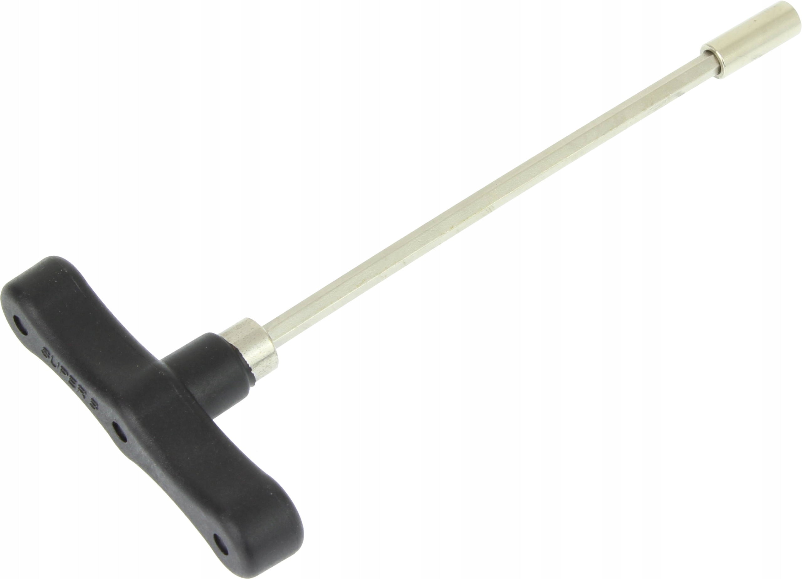 Super-b wrench for nipples long 80 mm square 3,2 mm Product weight with unit packaging 0.1 kg