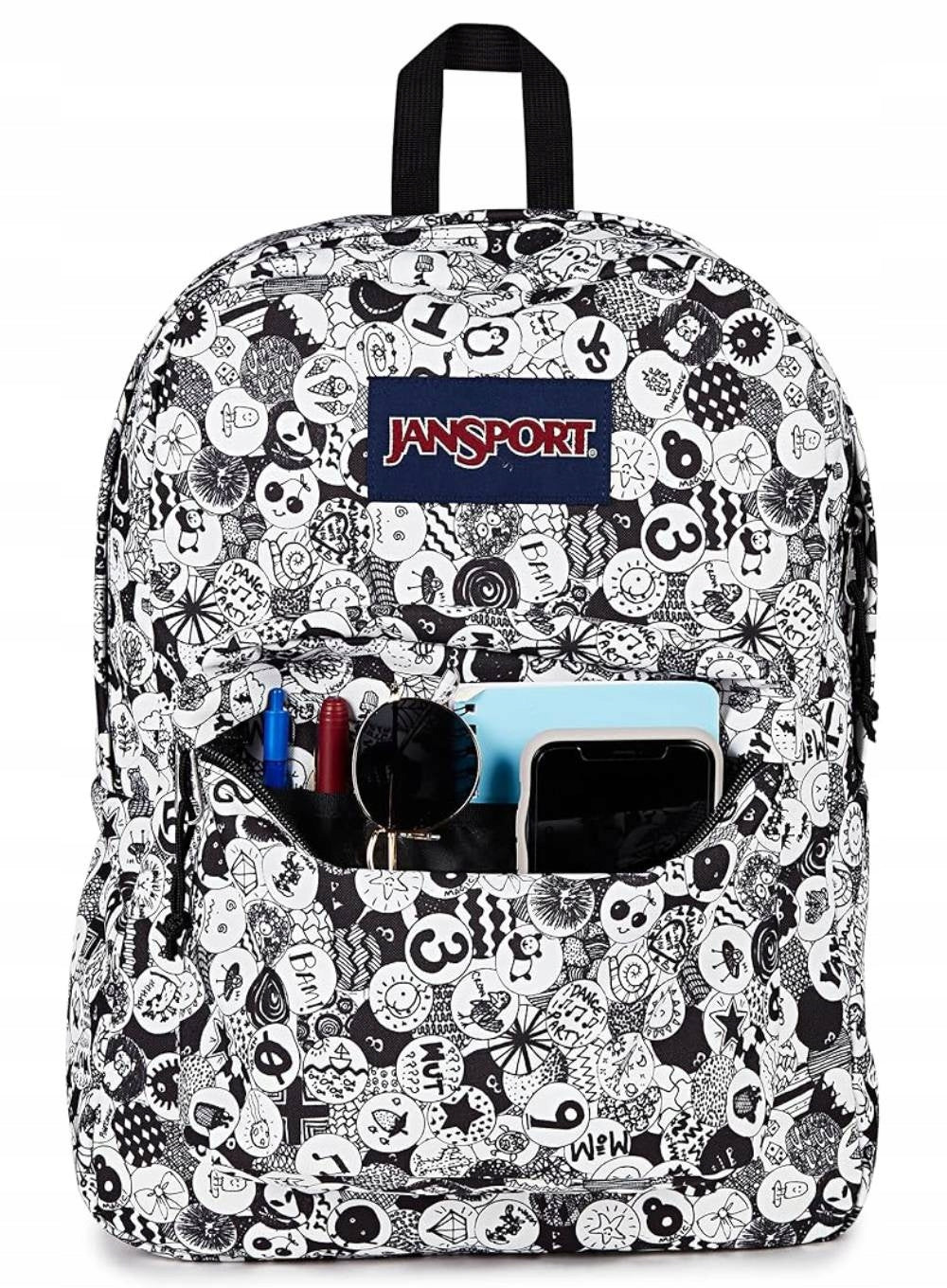 SuperBreak One JanSport EK0A5BAGA0L1 Doodle Dots Backpack Brand JanSport