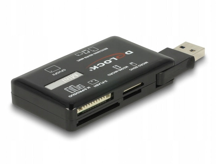 SuperSpeed USB CF / SD / Micro SD / MS / M2 / xD card reader Delock 91758 Manufacturer code 2201490