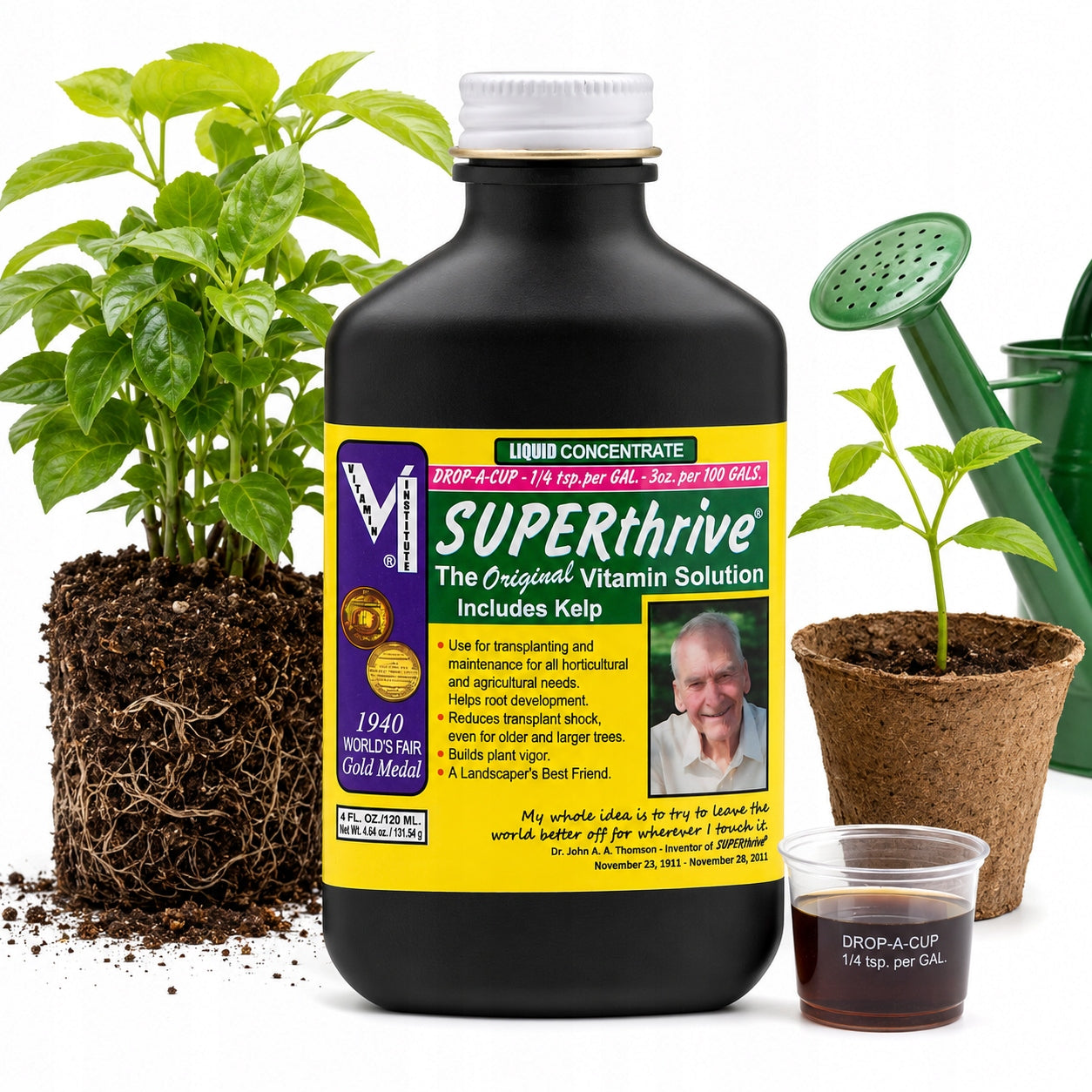 Superthrive Fertilizer 120ml Vitamins and Hormones for Plant Growth