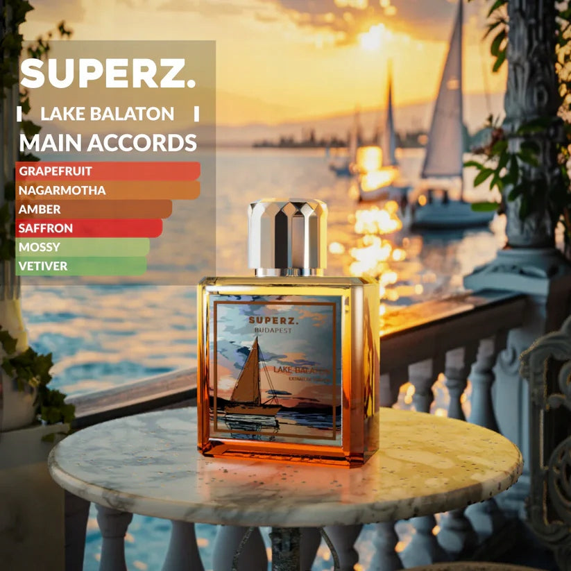 Superz. Budapest Lake Balaton Extrait de Parfum Unisex 50ml EAN (GTIN) 5999574981899