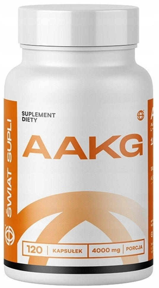 Supplement AAKG Pre-workout 120 capsules WORLD SUPLI