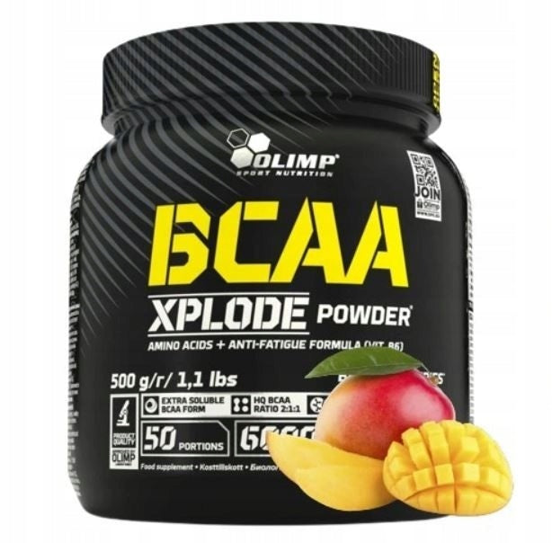 Supplement Olimp BCAA Xplode Powder 500 g | regeneration | fruit punch Expiration date at least 3 months from the date of purchase