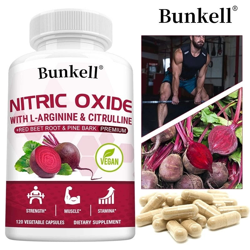 Supplement increasing the level of nitric oxide (L-arginine, L-citrulline, ex... Packaging status original