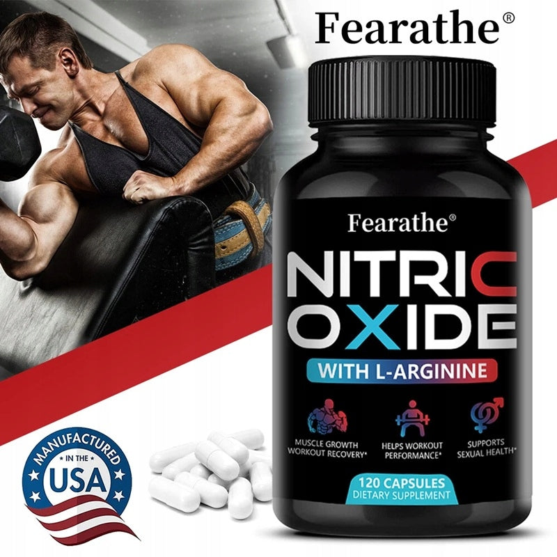 Supplement of nitric oxide with increased potency, L-arginine, 3 times higher si Packaging status original