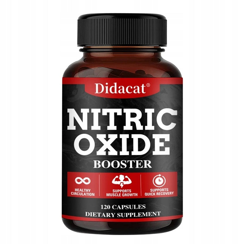 Supplement supporting nitric oxide, improving circulation and blood flow,
