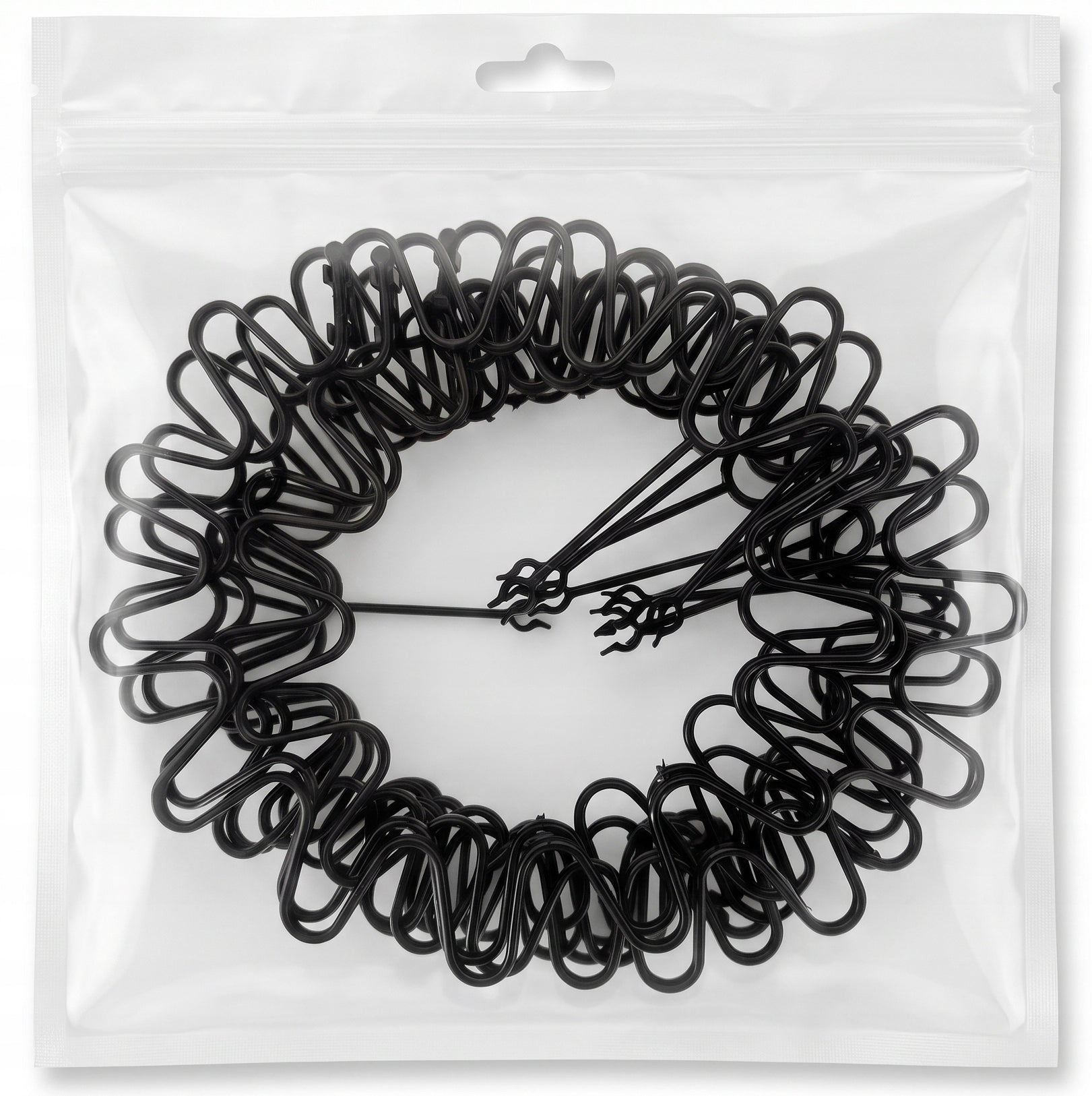 Support Ring Clamp for Hydrangea Plants Black 21cm 10pcs Packaging status original