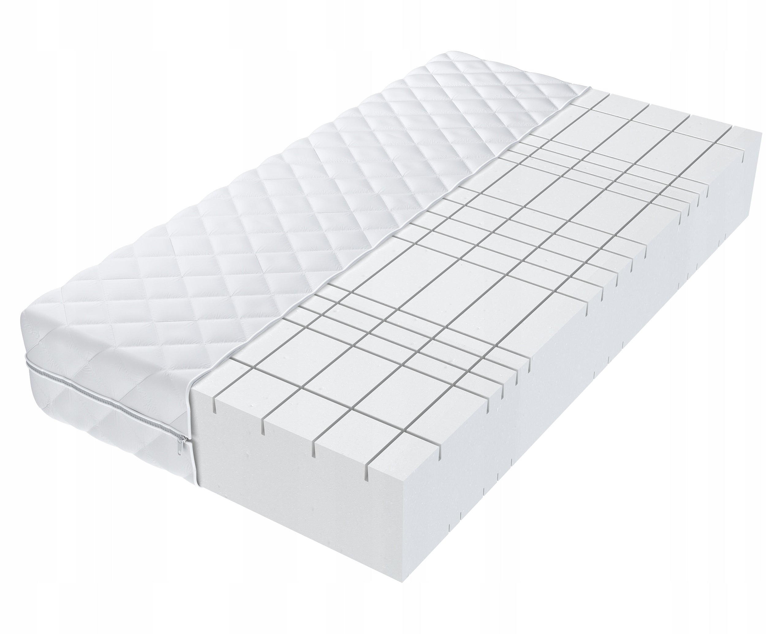 Surcharge for bed: Mattress 180x200 HR hard PEARL