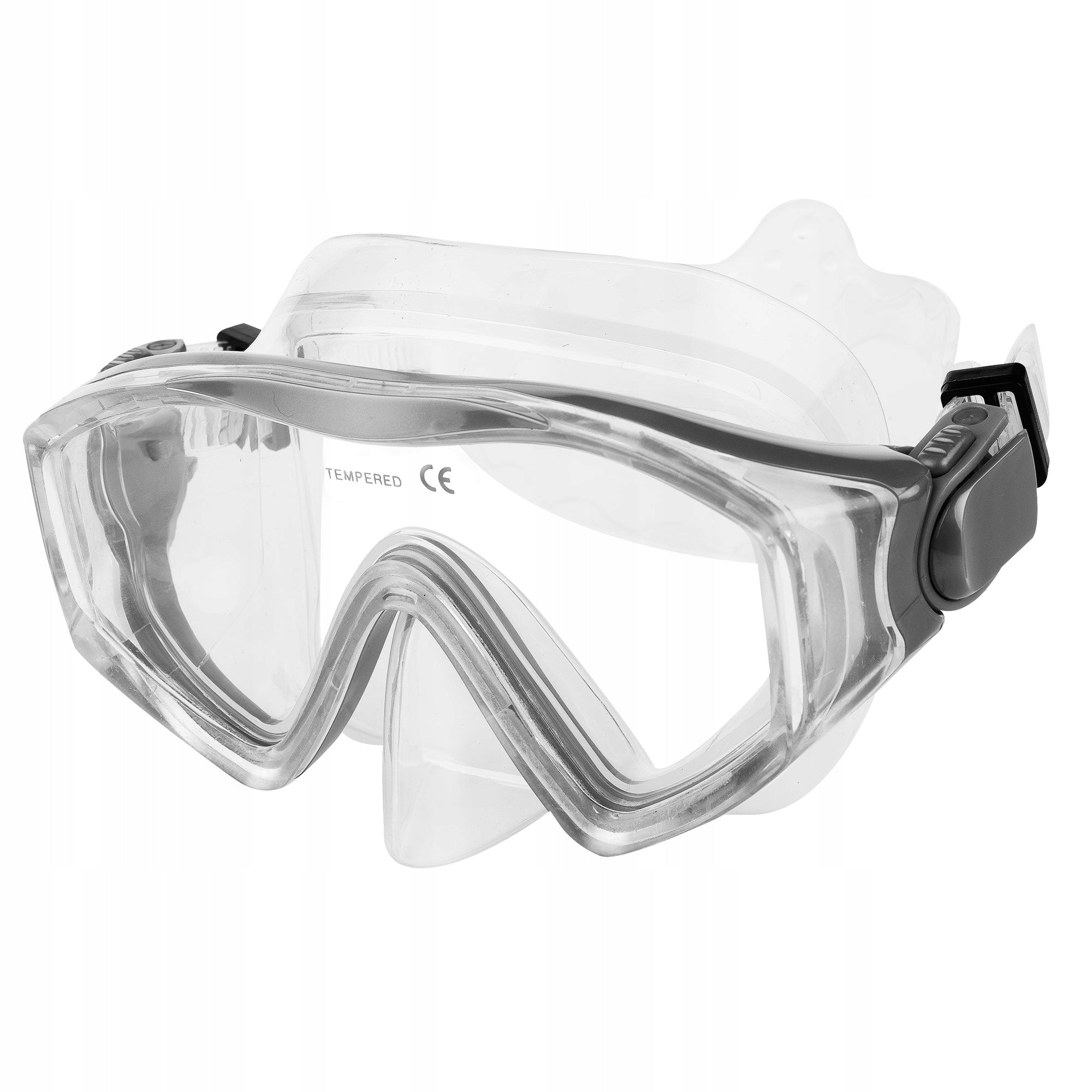 Surface diving mask glasses Spokey CERTA panoramic