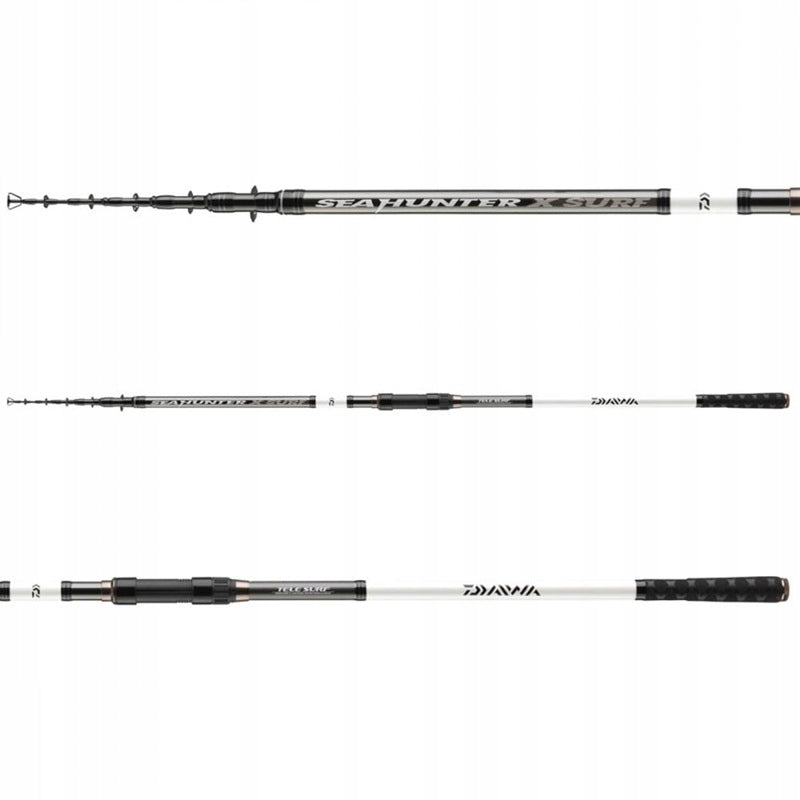 Surfcasting Rod DAIWA SEAHUNTER X TELE SURF 3,90m 60-180g Product weight with unit packaging 0.42 kg