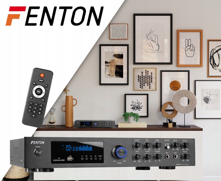 Surround 5.1 BT FM Home Theater Amplifier Fenton Brand Fenton