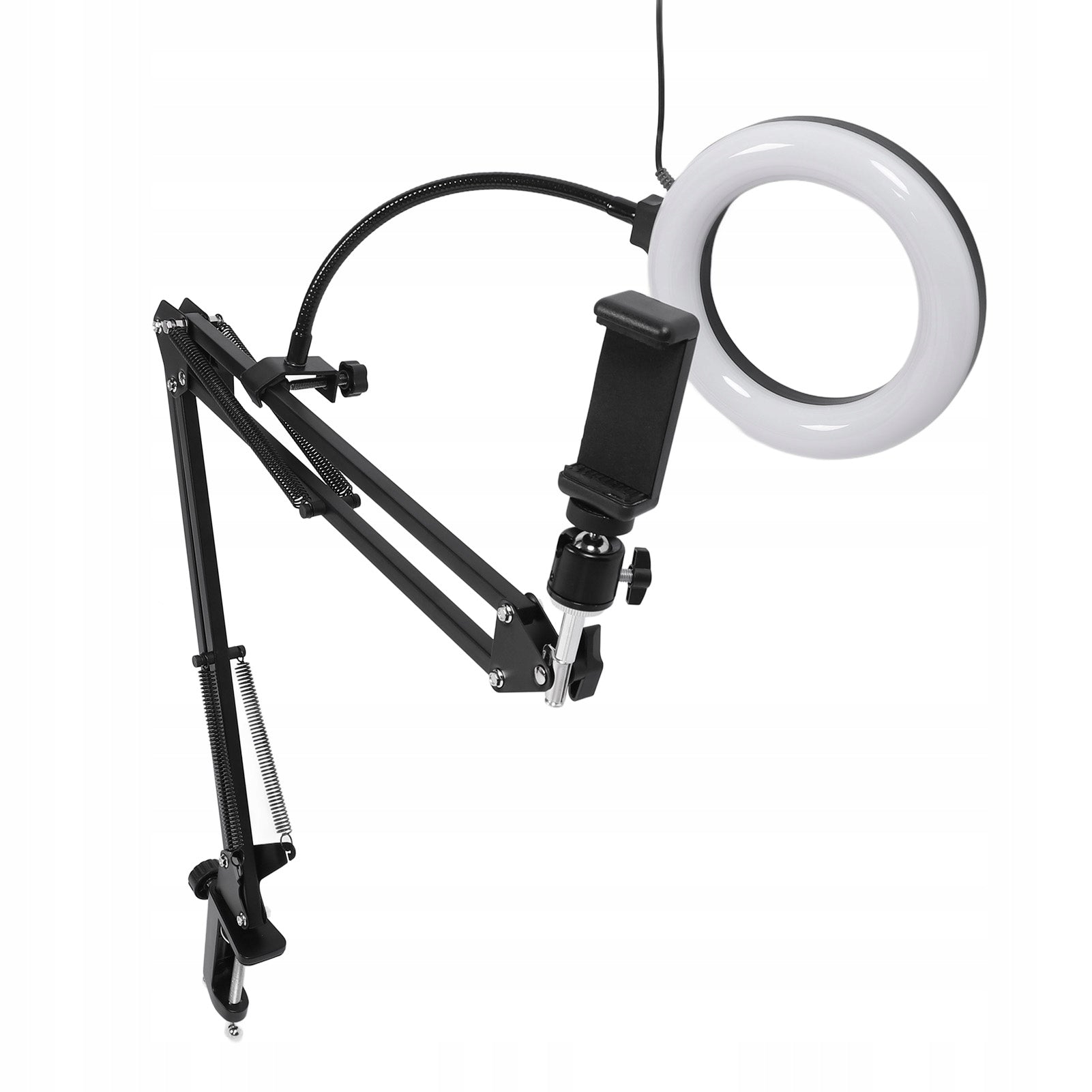 Suspended phone holder, articulated phone holder with the possibility of r Brand no brand