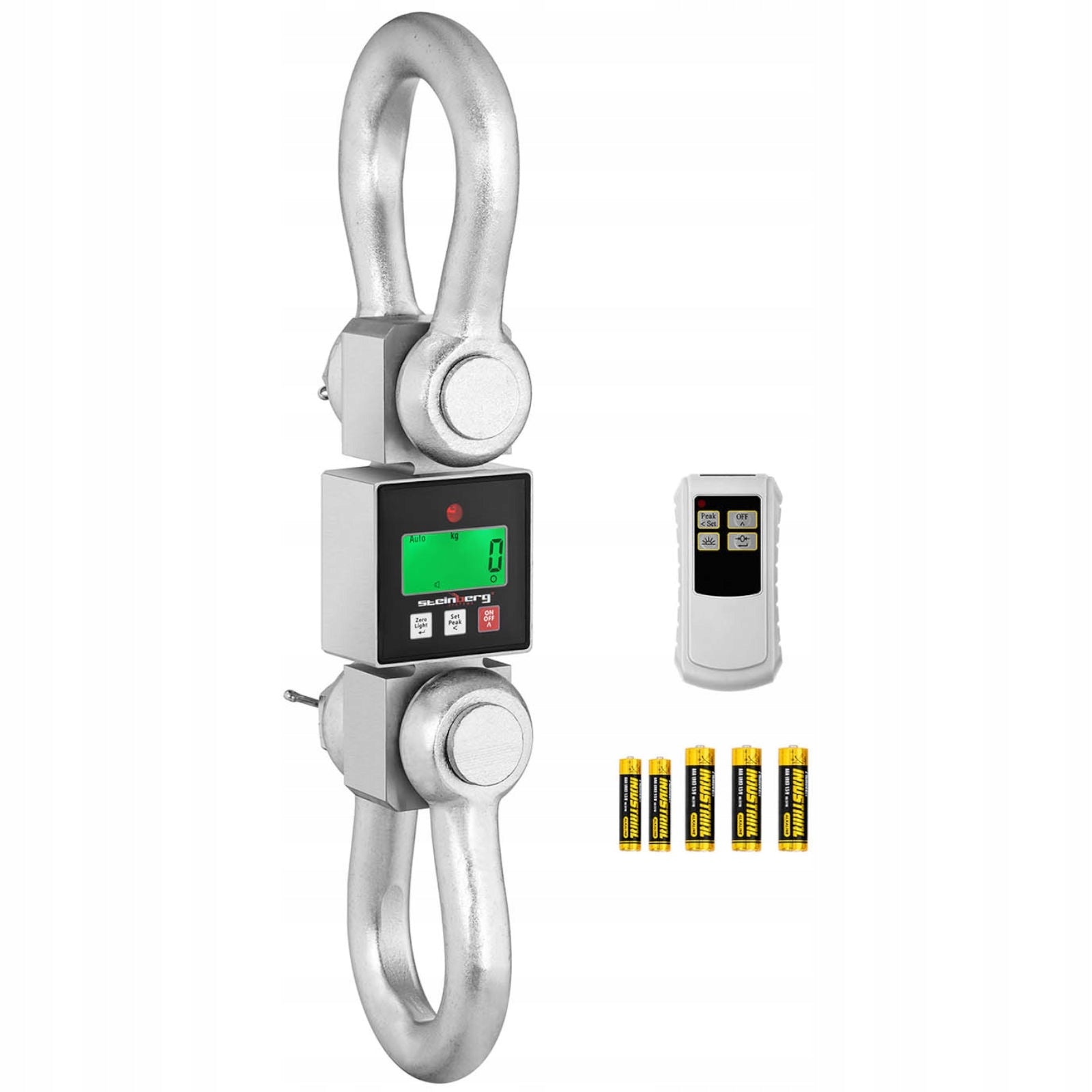 Suspended storage hook scale with LCD remote control up to 10000 kg Brand Steinberg Systems