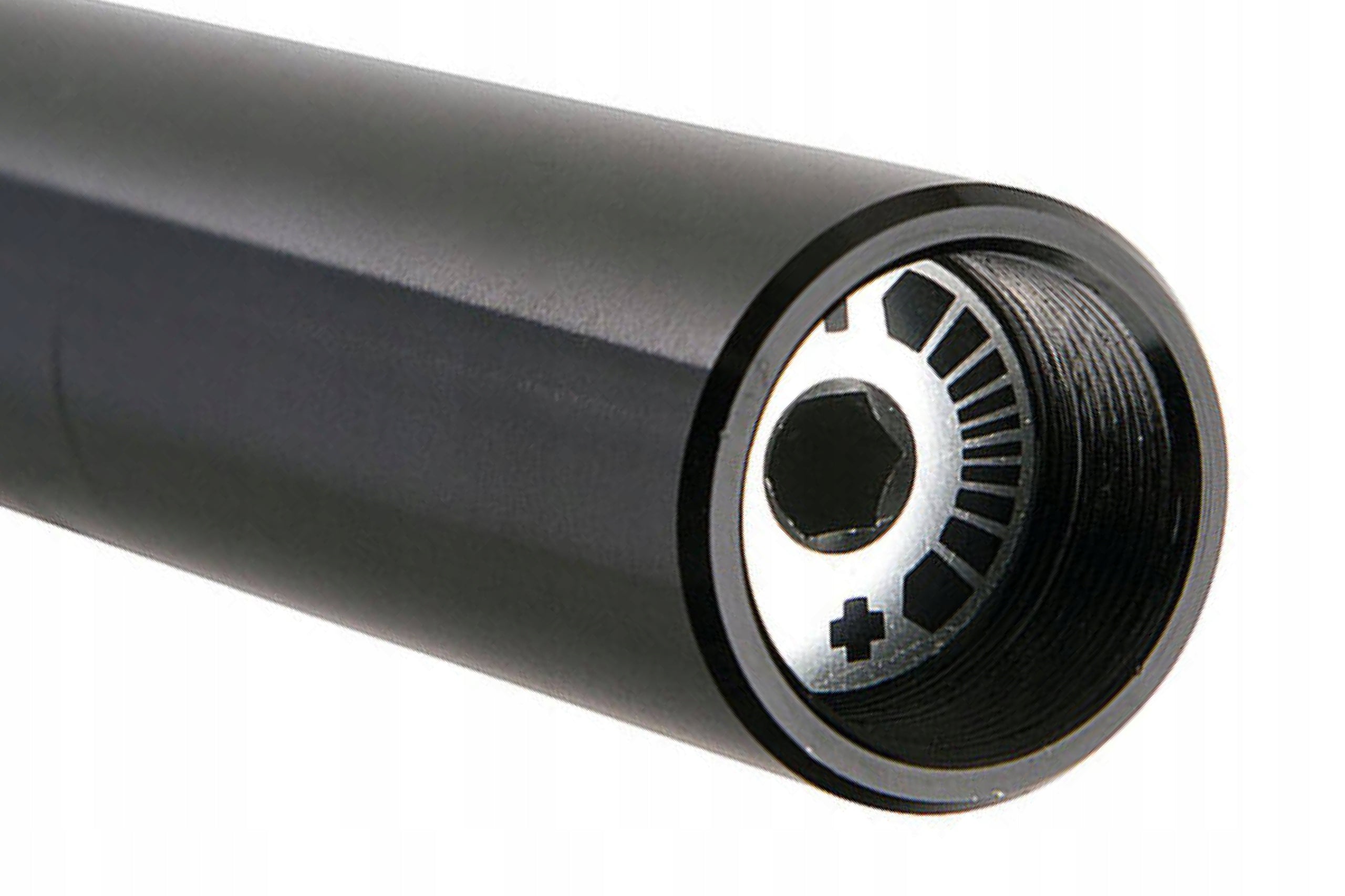 Suspension pole SR Suntour SP25-NCX BLK (31.6*350mm), aluminium Dedicated for cross bikes enduro bikes MTB (mountain bikes) cyclocross bikes trekking bikes downhill bikes