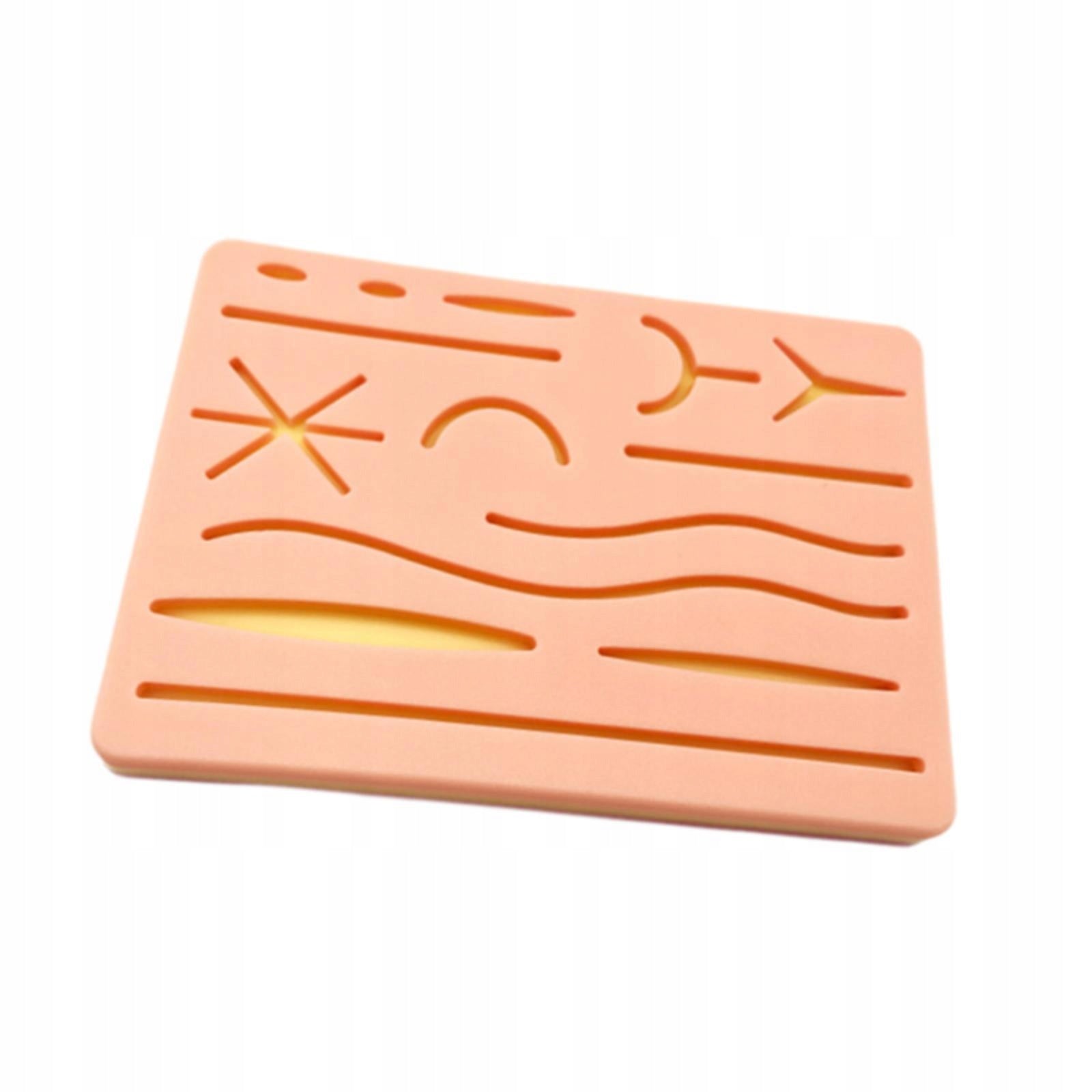 Sutures Pad Realistic Tear Resistant Professional 6.69inchx4.72inchx.47inch