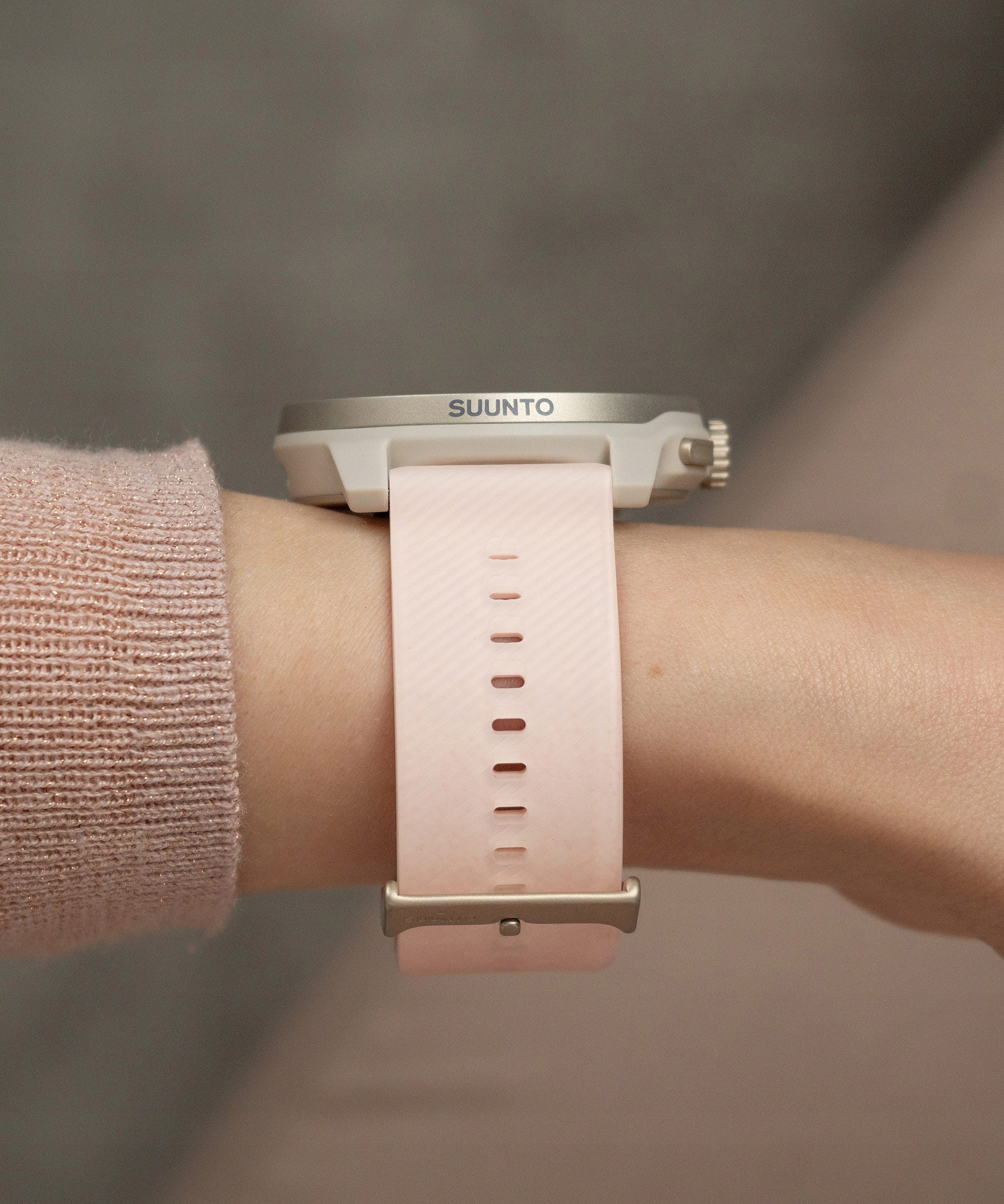 Suunto Race S Powder Pink Multisport Watch Strap material other