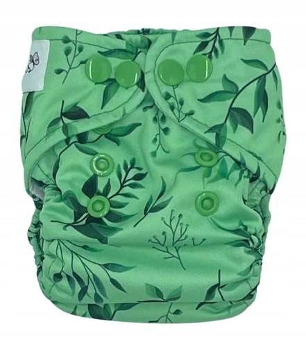 Swaddle PUL Pupus GREEN MI newborn 3-7 kg