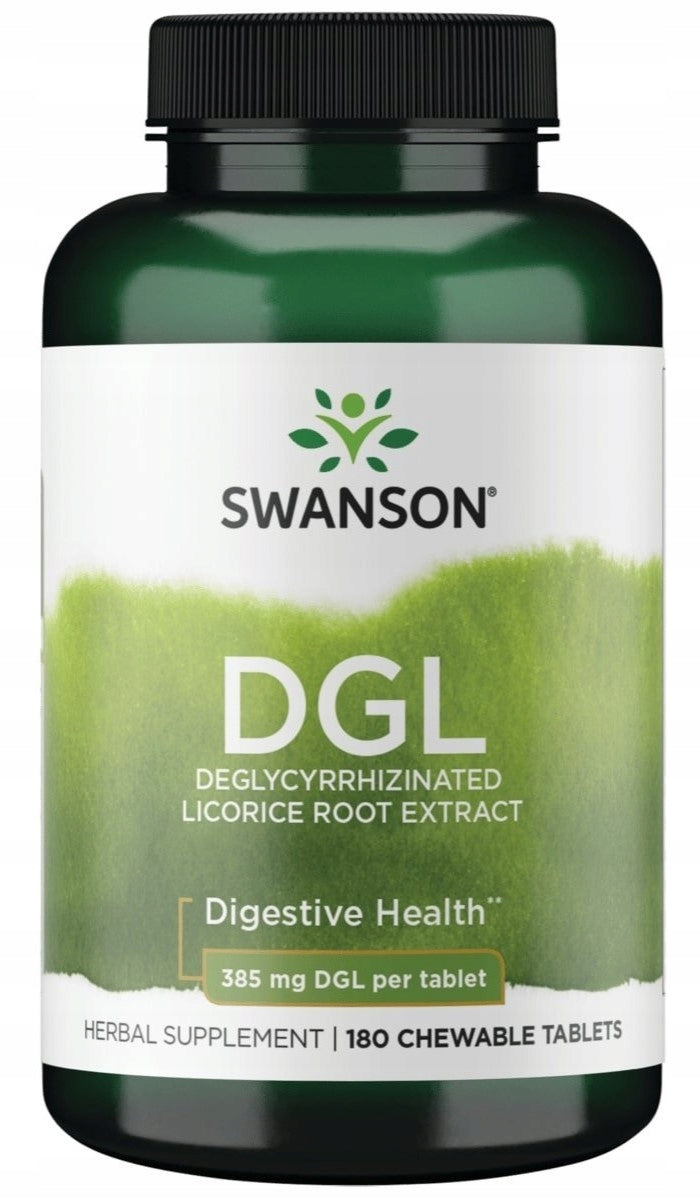 Swanson DGL 385 mg 180 tablets DEGLYCYSED LICORICE