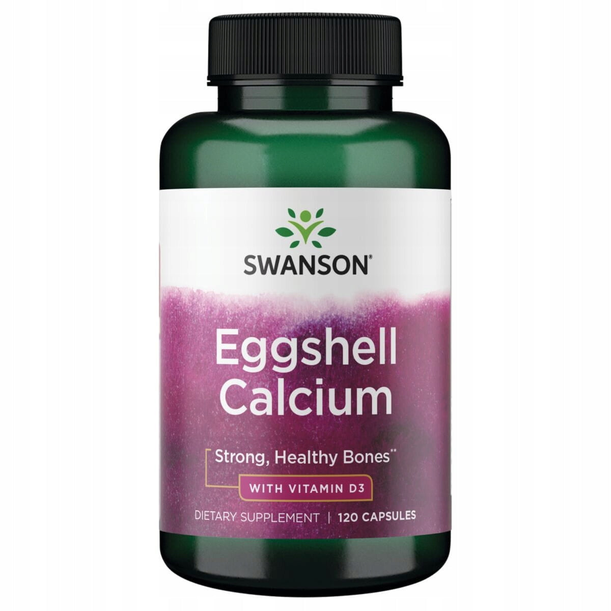 Swanson EGGSHELL CALCIUM Calcium + Vitamin D3 120k HEALTHY BONES TEETH MUSCLES