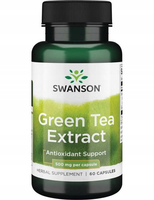 Swanson Green Tea Extract 500mg slimming 60 kap