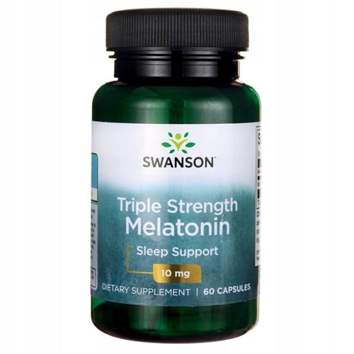 Swanson Melatonin Triple Strength 10 mg 60 capsules