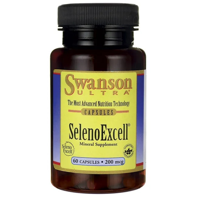 Swanson Ultra SelenoExcell Selenium 200mcg Antioxidant Prostate 60caps Weight 100 g
