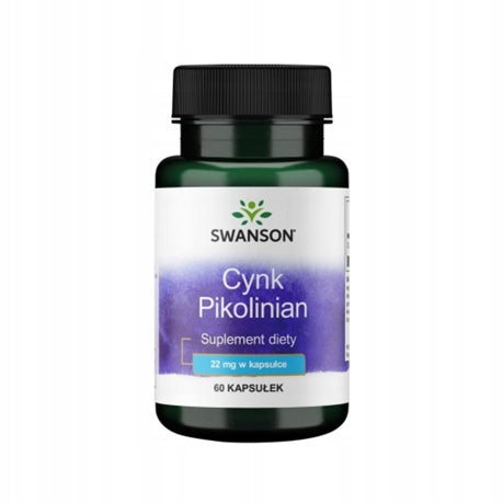 Swanson Zinc picolinate 22mg (60caps)