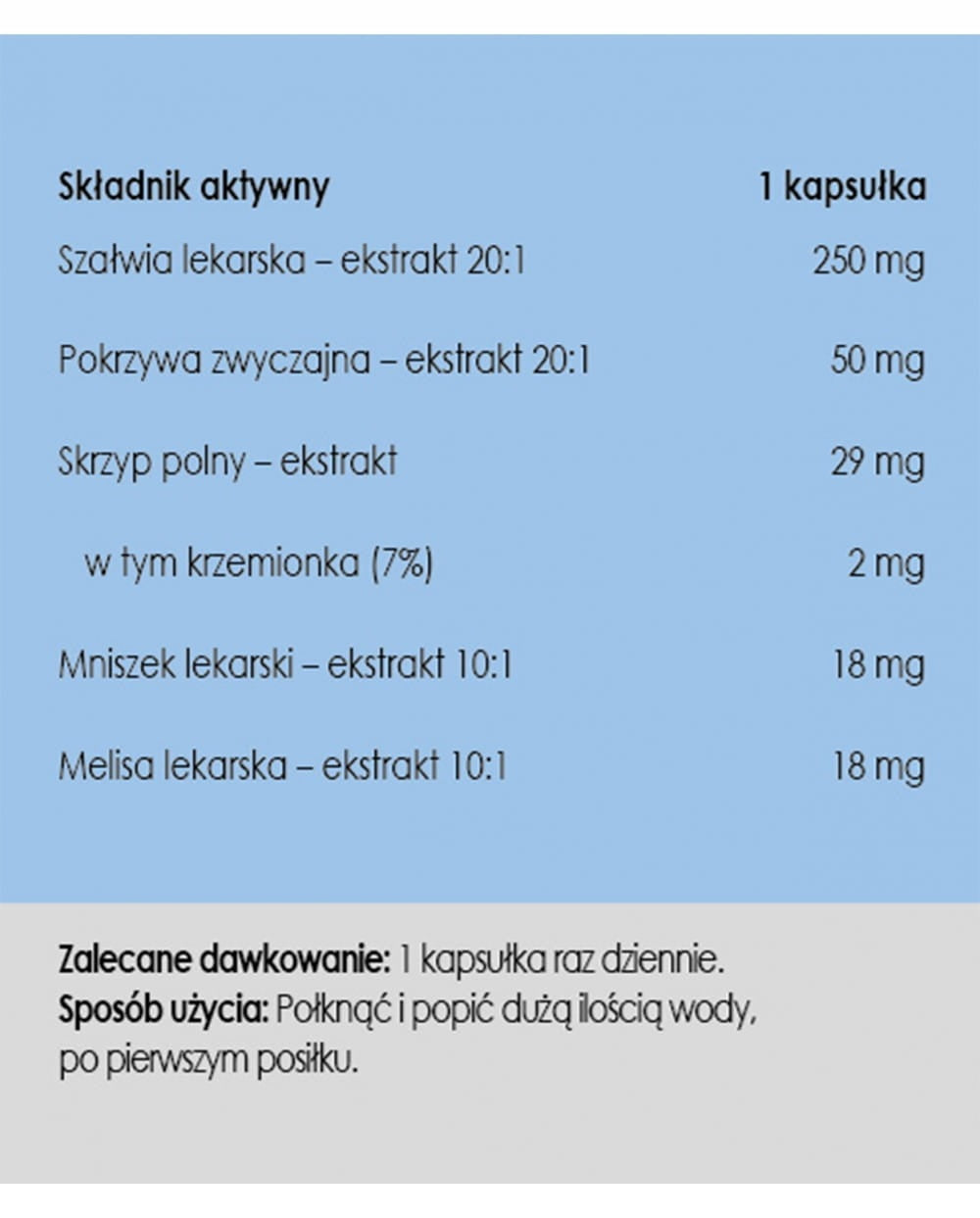 Sweat blocker - Panaseus - 50 capsules - Sage Brand Panaseus