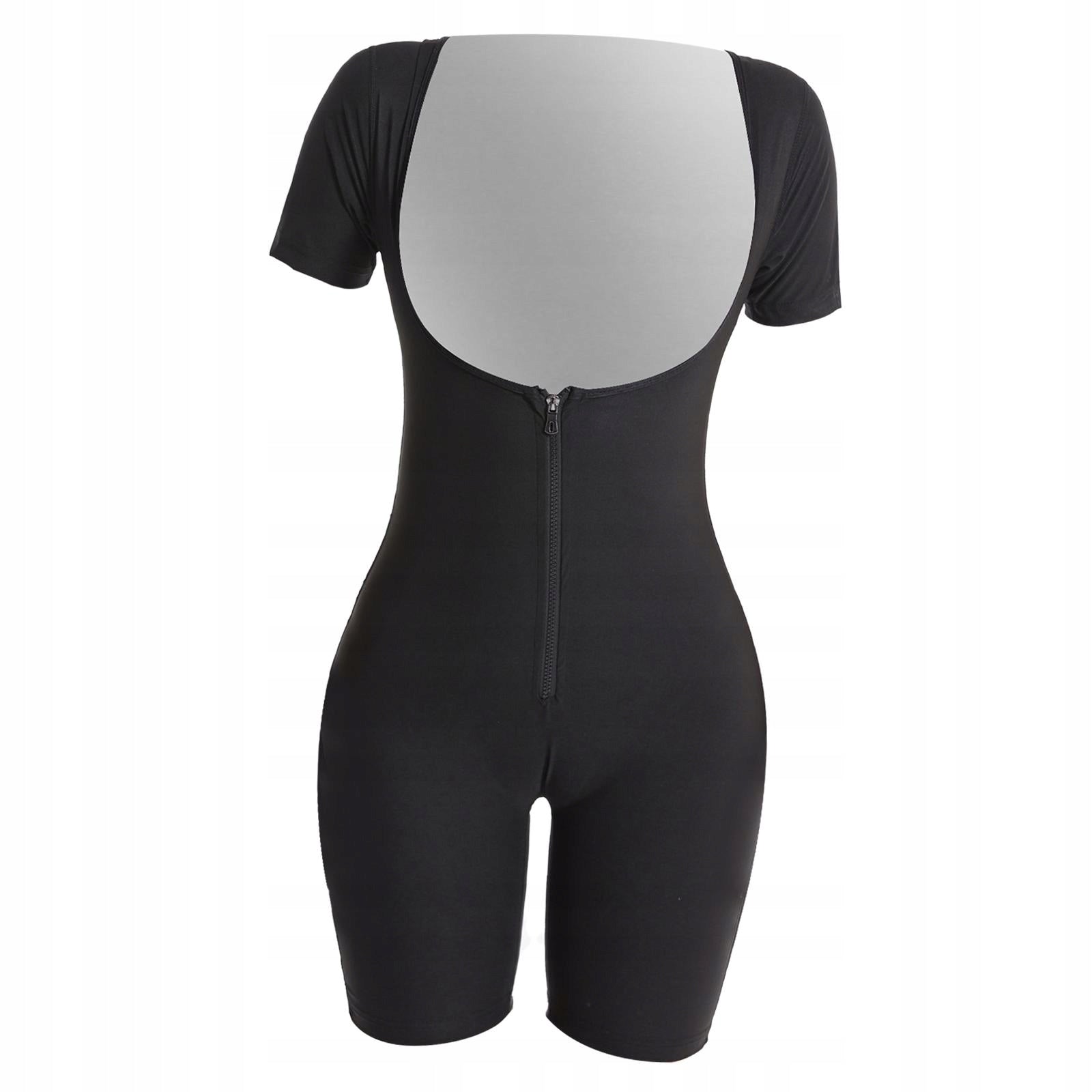 Sweating Bodysuit Sauna suits for Women Men Slimming Vest XL Silver Kind slimming belt