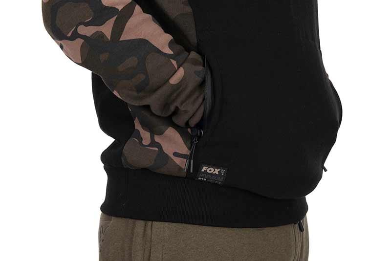 Sweatshirt Fox Premium 310 Hoodie Black/camo Size M Brand Fox