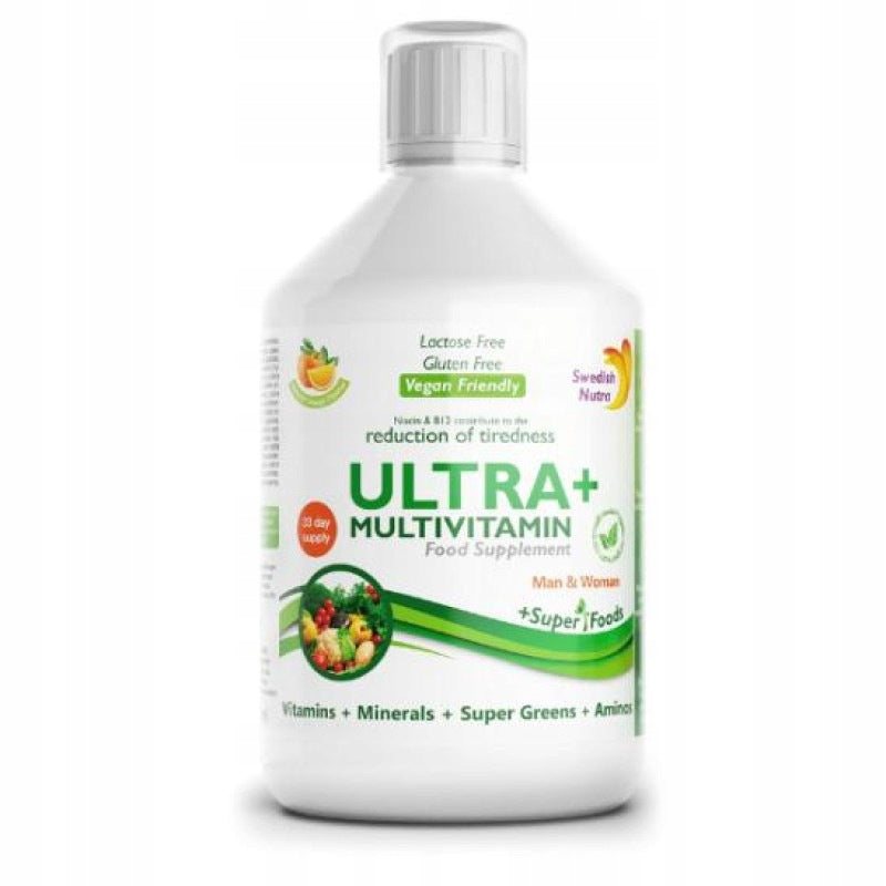 Swedish Nutra Max Strength Ultra+ Multivitamin 500 ml
