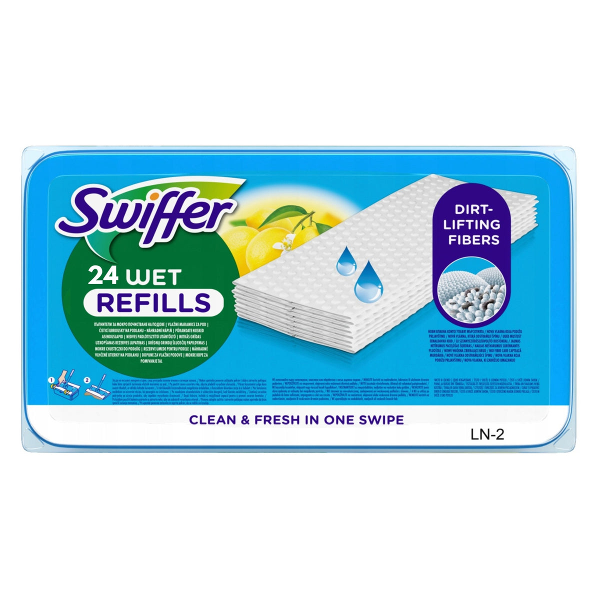 Swiffer Wet Refills damp floor cloths 24 pcs