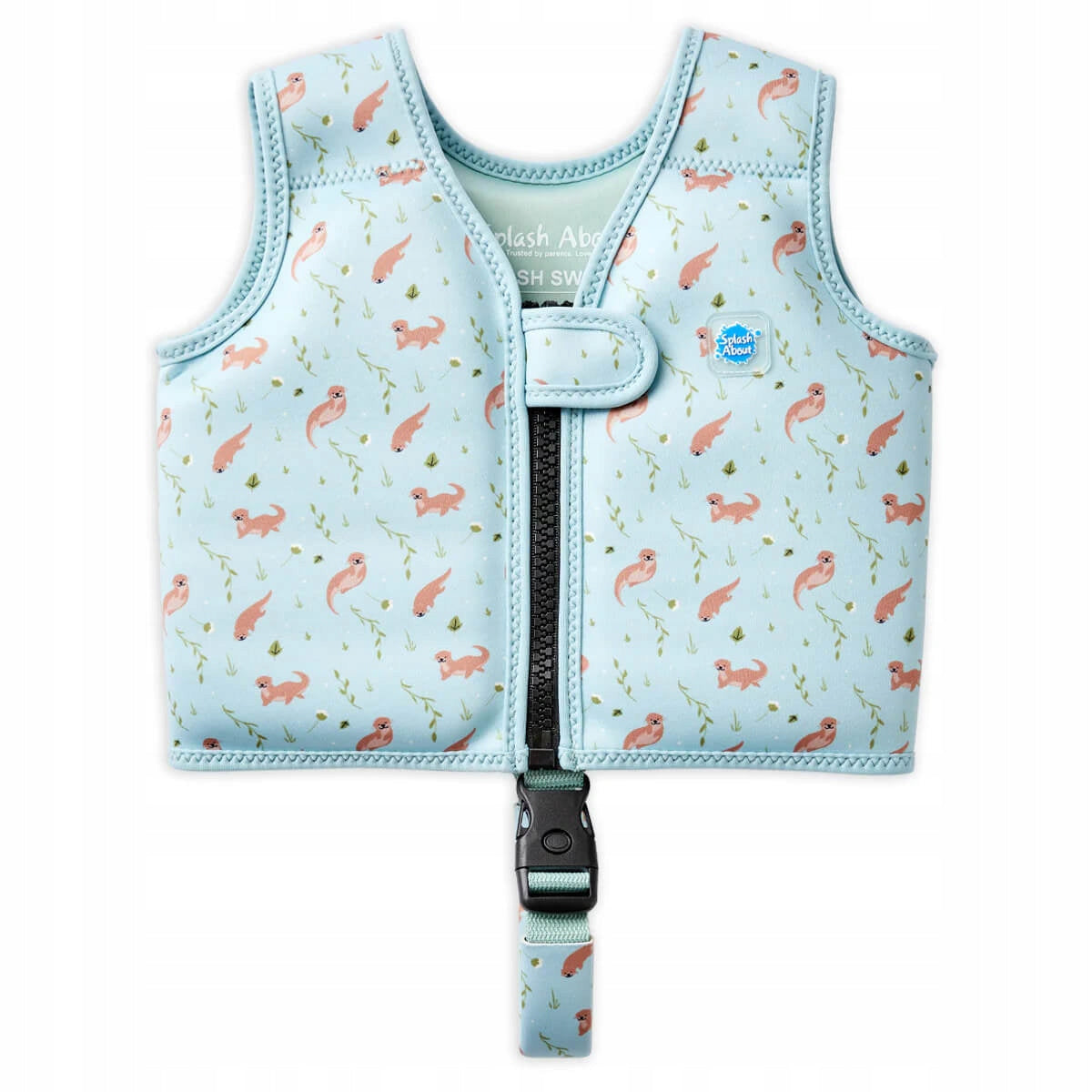 Swim vest Playful Otters with belt 2-4 years