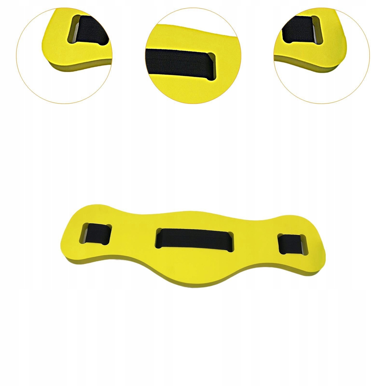 Swimming Belt Enthusiasts EVA Buoyancy Belt Adjustable Strap Yellow EAN (GTIN) 6902689519085