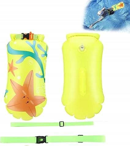 Swimming Buoy Inflatable Safety With Adjustable Strap