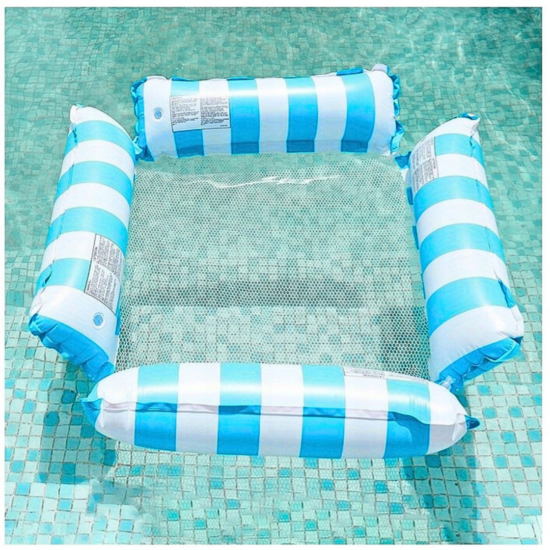 Swimming Chair HAMMOCK WATER LOUNGER WITH MESH Blue Manufacturer code FOTEL do Pływania Z SIATKĄ Niebieski